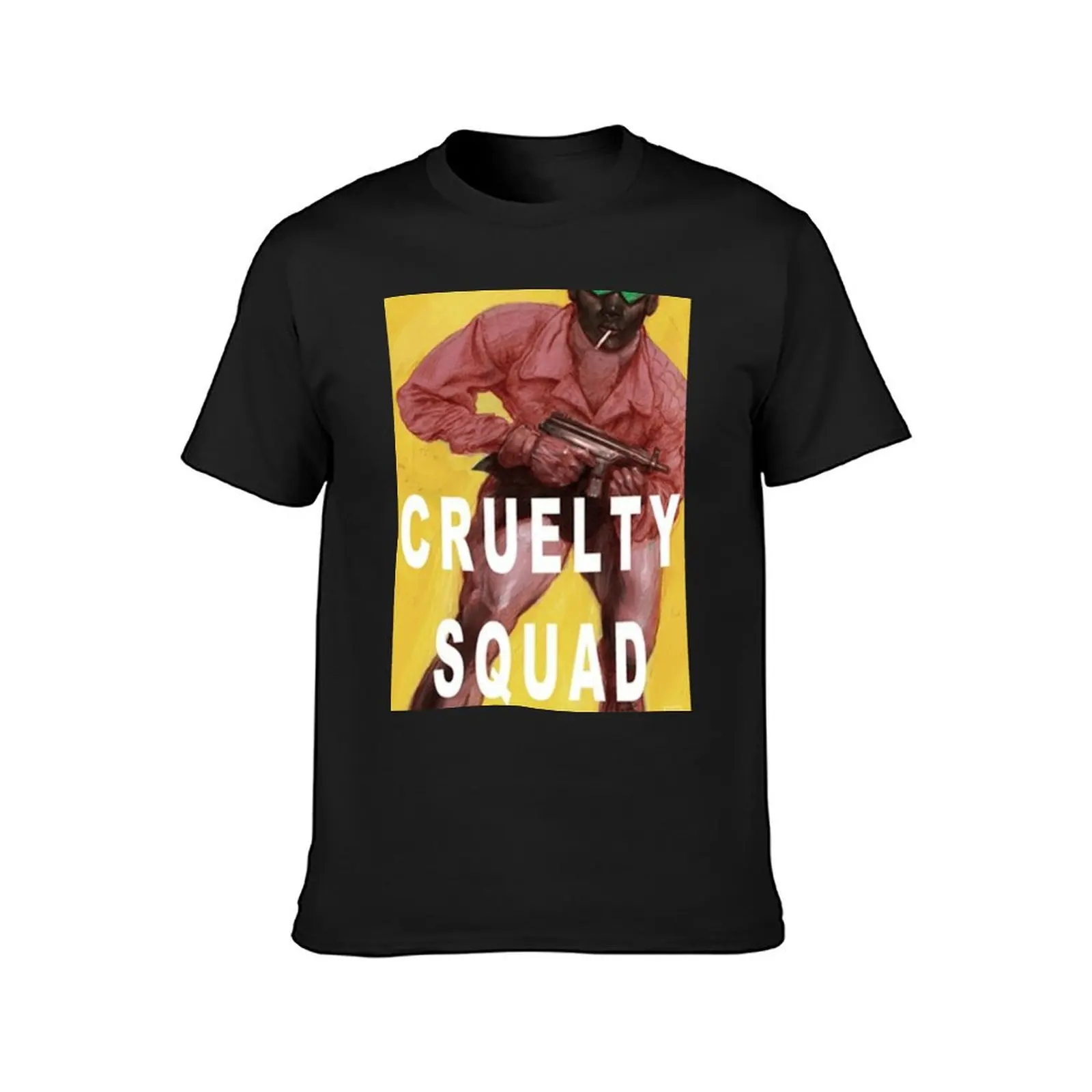 cruelty squad smoke T-Shirt anime clothes plus sizes customs oversized t shirt men