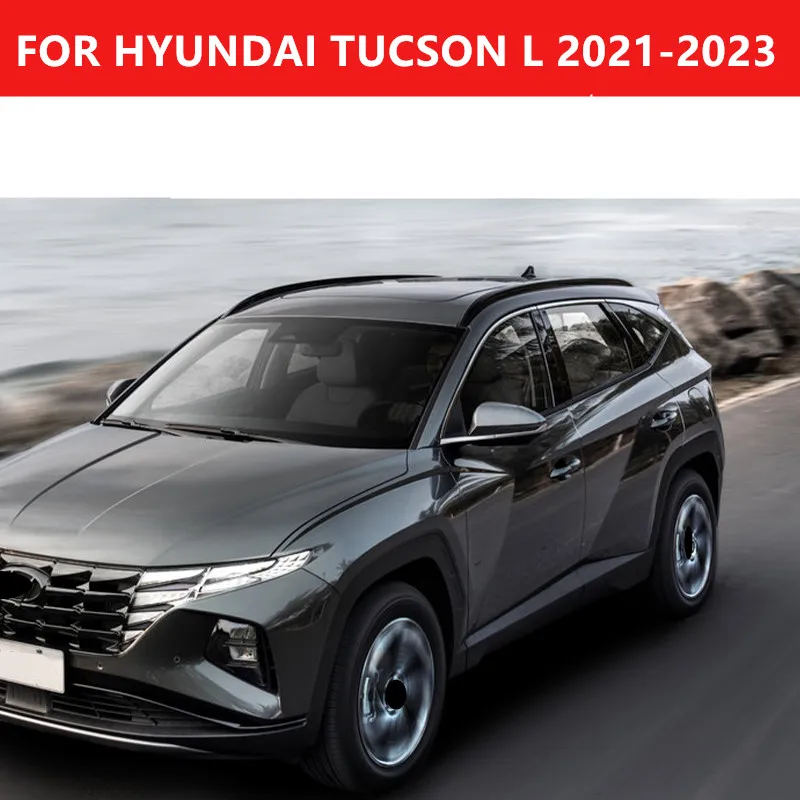 Porte-bagages pour Hyundai Tucson L 2021-2023, cadre de toit sans poinçon, modification extérieure, accessoires automobiles durables de haute qualité