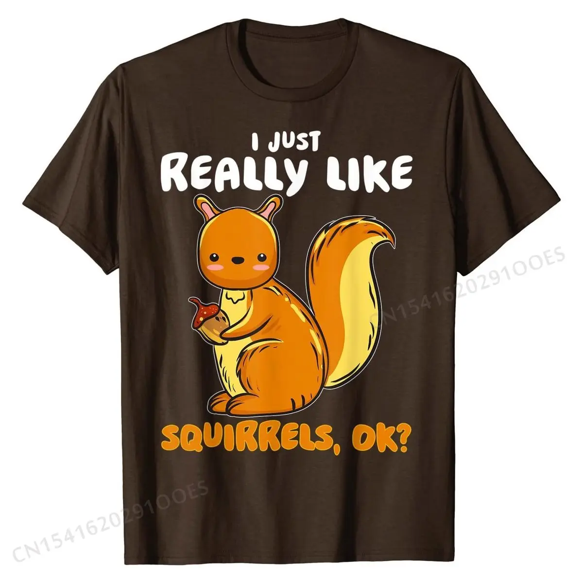 I  Really Like Squirrels Ok Pet Owner Lover Rescue T-Shirt Cotton Tops & Tees for Men Casual T Shirt Leisure New Arrival