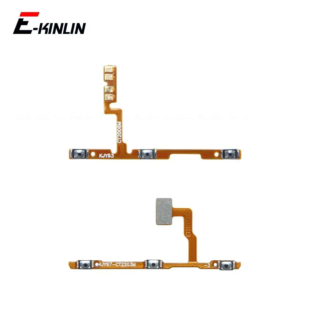 Mute Switch Power Key Ribbon Repair Parts For Vivo Y90 Y91 Y91C Y91i Y93 Lite Y93s Y95 Y97 Volume Button Control Flex Cable