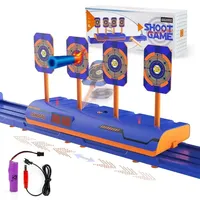 Targets For Toys Gun Guns Auto Reset Electric Shooting Target Accessories KidsSoundLightShootingGameToys High Precision Scoring