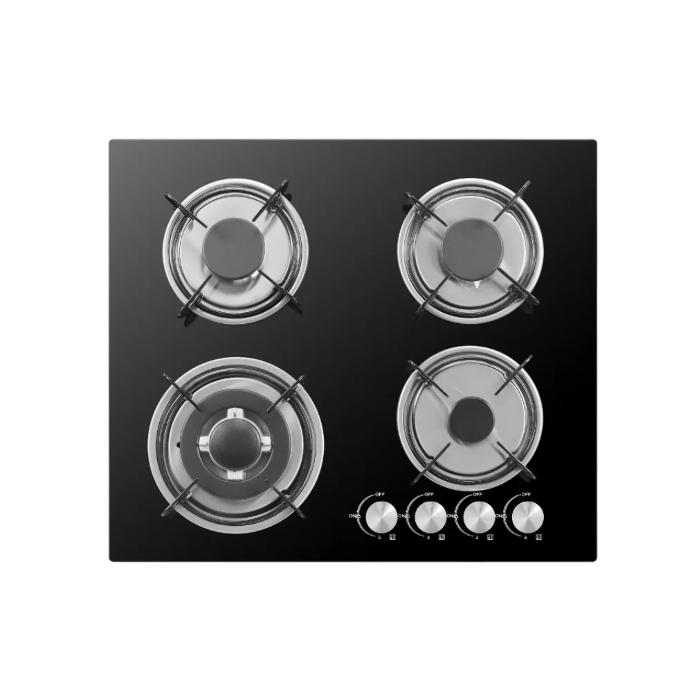 

Wholesale 4 Burners Table Top Built-In Gas Stove Tempered Glass Gas Stove for Household