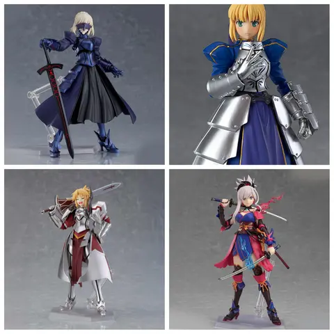 In Stock MAX Factory Original Box FIGMA Fate/stay night 227 SABER 2.0 Action Figure Model Toy