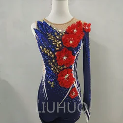 LIUHUO Figure Skating Performance Clothing Children's Adult Skating Performance Grading Examination