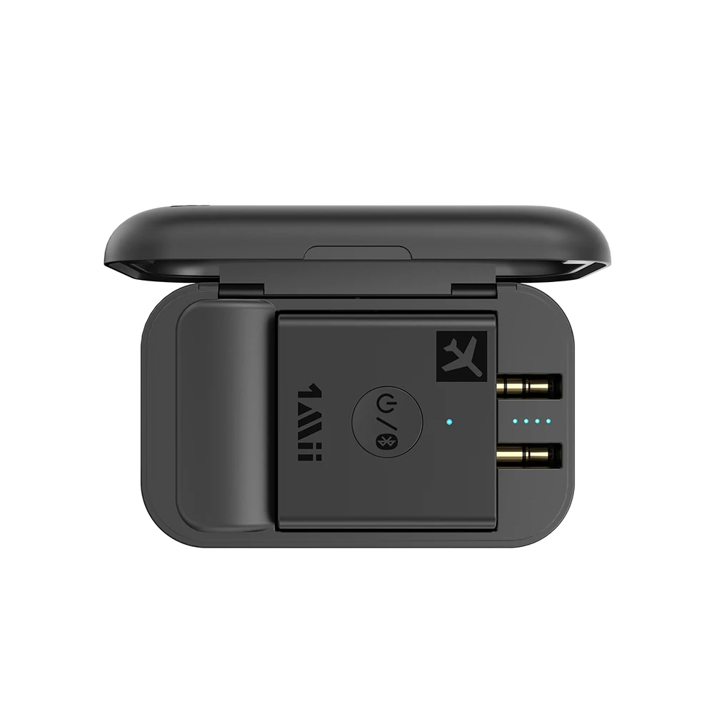 Bluetooth 5.3 Audio Transmitter with aptX Low Latency for In-flight Entertainment System, HiFi Bluetooth AUX Adapter