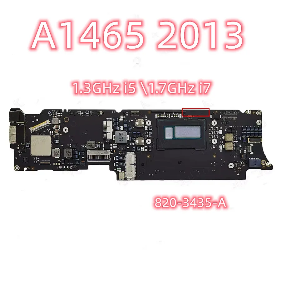 

Оригинальная логическая плата A1465 1,3 ГГц i5 1,7 ГГц i7 4 ГБ 8 ГБ для Macbook Air A1465 материнская плата 2013 года 820-3435-A
