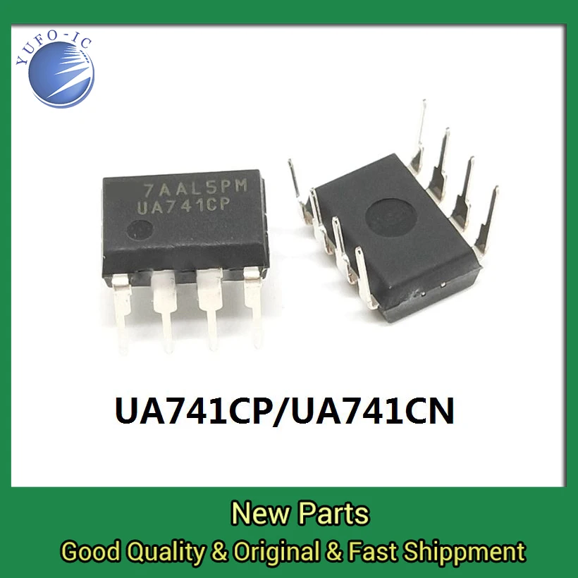 Freeship 10PCS UA741 LM741 OPERATIONAL AMPLIFIERS IC UA741CN DIP-8