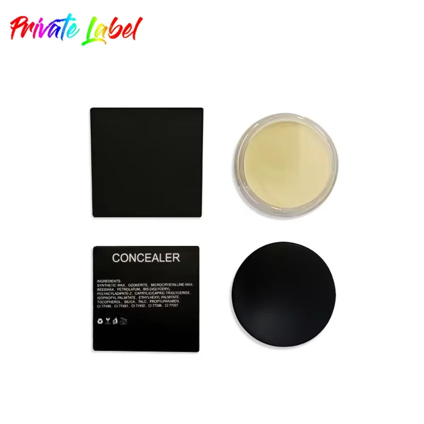 Private Label 10colors Natural Concealer Cream Lightweight Covering Freckles Acne Mark Long Lasting Easy To Apply Bulk Makeup