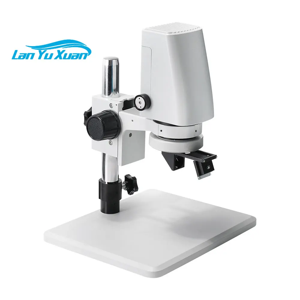 

7x-230x Continuous Zoom Industrial Microscope , 360-Degree Rotating 2D 3D Adjustable Lens HD Microscope