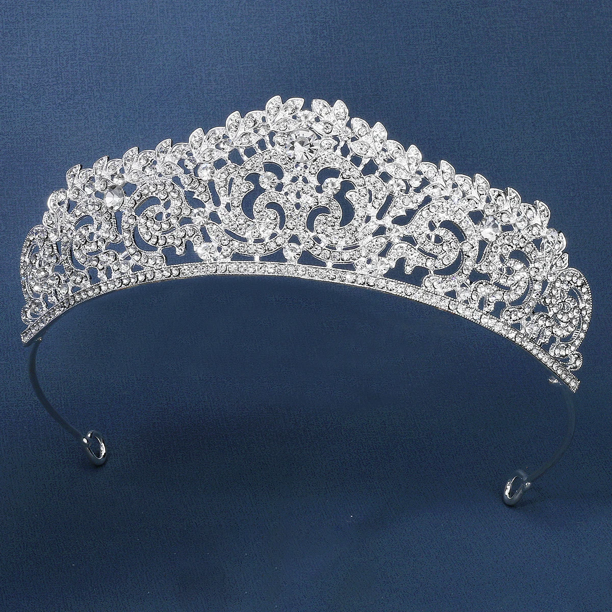 عقال تاج العروس إكسسوارات الشعر تاج سبيكة بسيطة اكسسوارات الزفاف عقال عقال تاج الأميرة