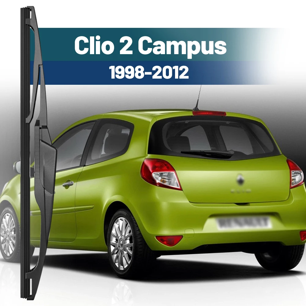 Für Renault Clio 2 II MK2 Campus 1998-2012 12 "Heckscheibe Scheibenwaschanlage Wischer Klinge Auto Zubehör Zubehör