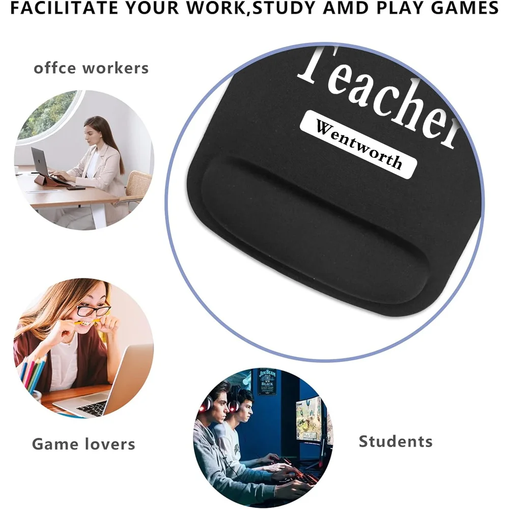 لوحة ماوس مطبوعة بسيطة وأنيقة مخصصة مخصصة ناعمة ومريحة ومتينة لأجهزة الكمبيوتر المكتبية المنزلية.