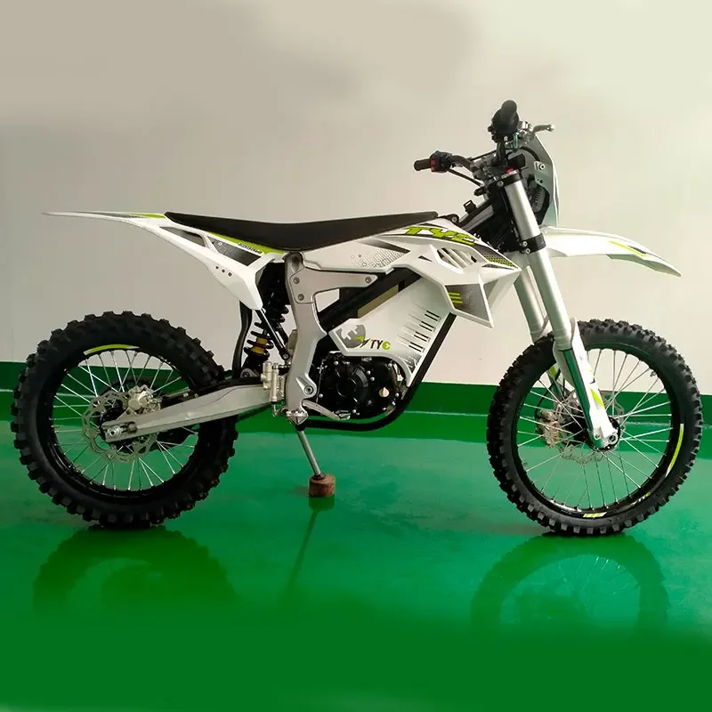 125KM High Sppeed 3KW AC E-Power Electric Motorcycle Motocross 0-4 Forward Gear Lithium Battery Off-Road Adult  Scooter