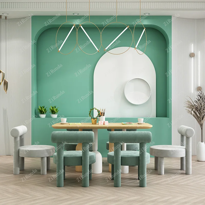 **Solid Wood Children's Learning Table