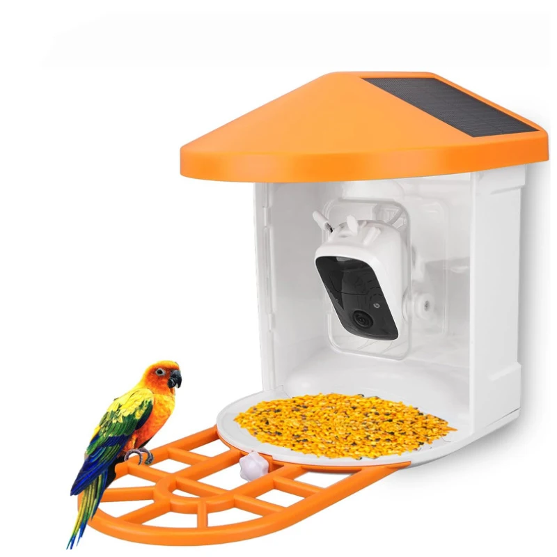 

Solar Smart Bird Feeder Camera Outdoor AI Identify Hd Mobile Phone Remote Viewing Feed the Birds Waterproof Camera
