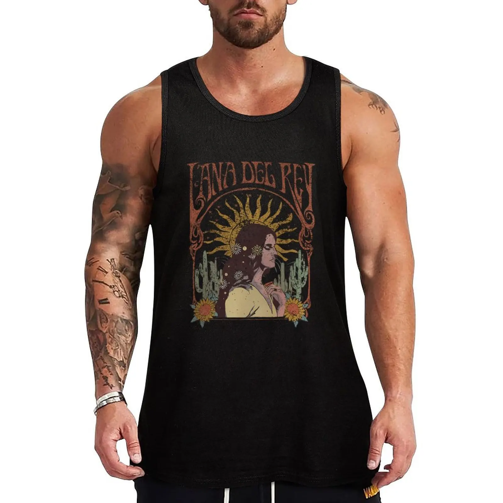 

Lana Del Rey Tank Top Lightweight Tank Top Breathable Quick Dry Sleeveless