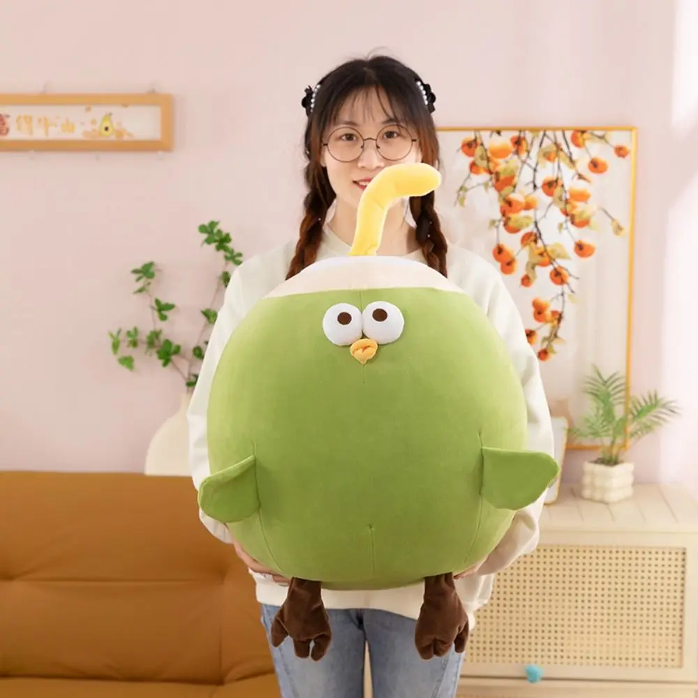 

PP Cotton Coconut Chicken Plush Toy Collection Fluffy Chick Doll Throw Pillow Comfortable 30cm Chicken Stuffed Doll Kids Gifts