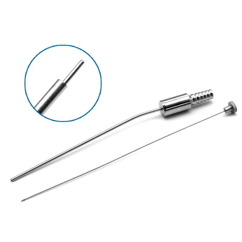 Nasal Aspirator Stainless Steel Suction Tube Nasal Rinse Aspirator