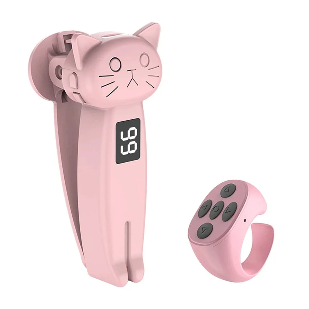 

A57G-Remote Control Page Turner E-Reader Controller Bluetooth Phone Screen Auto Clicker Camera Shutter for Live Streaming C