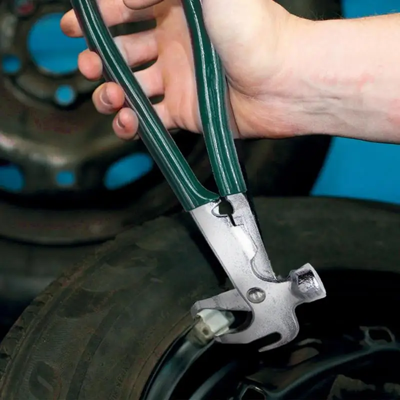 Wheel Balance Repair Tool for Installation and Removal Wheel Balancer Wheel Weight Plier Hammer Wheel Weights Clip Versatile