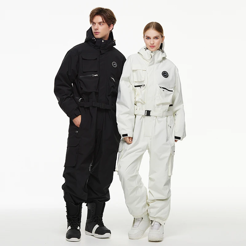 Schneebekleidung für Männer und Frauen, Snowboard-Kleidung, Schnee-Ski-Overall, Ski-Anzug-Overall, Schnee-Outfit, Schneeanzug für Erwachsene,