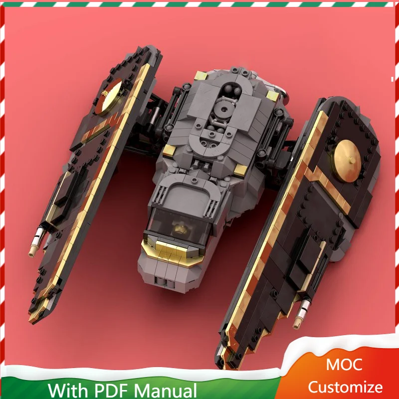 

961 Parts MOC 10266 - Eagle TIE Lander Building Block Model Set For Children DIY Assembly Display Toys Festival Surprise Gift