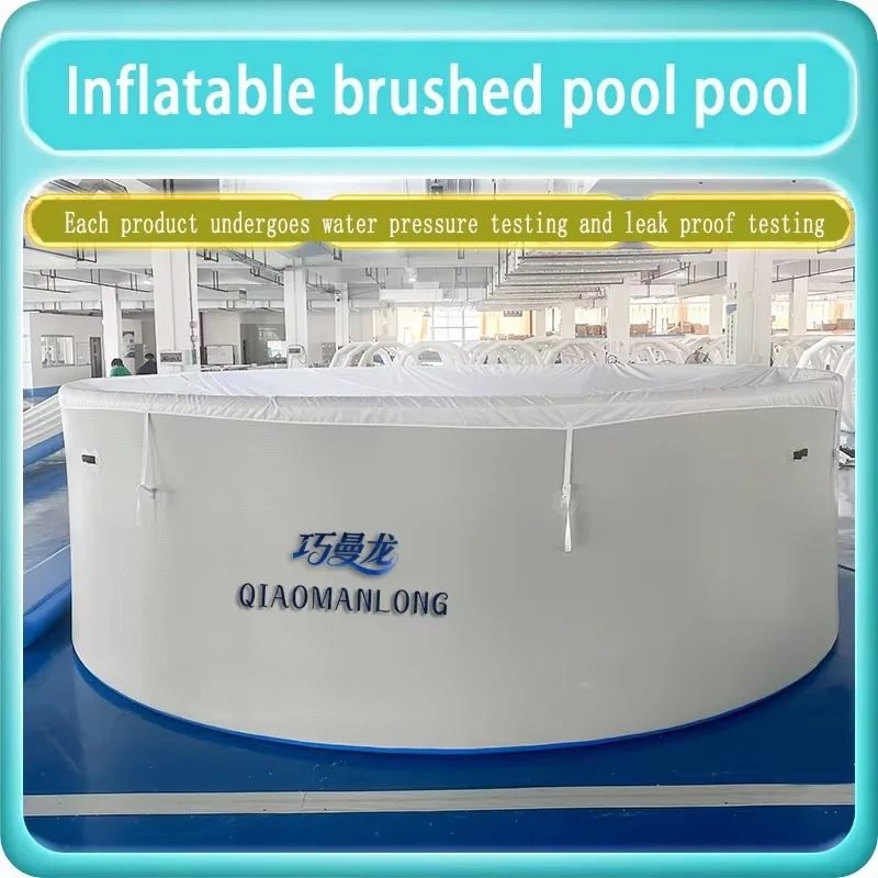 Outdoor Circular Pool Inflatable Swimming Pool for Adults Easy to Set Inflatable Pool for Kids Family Water Sport Party