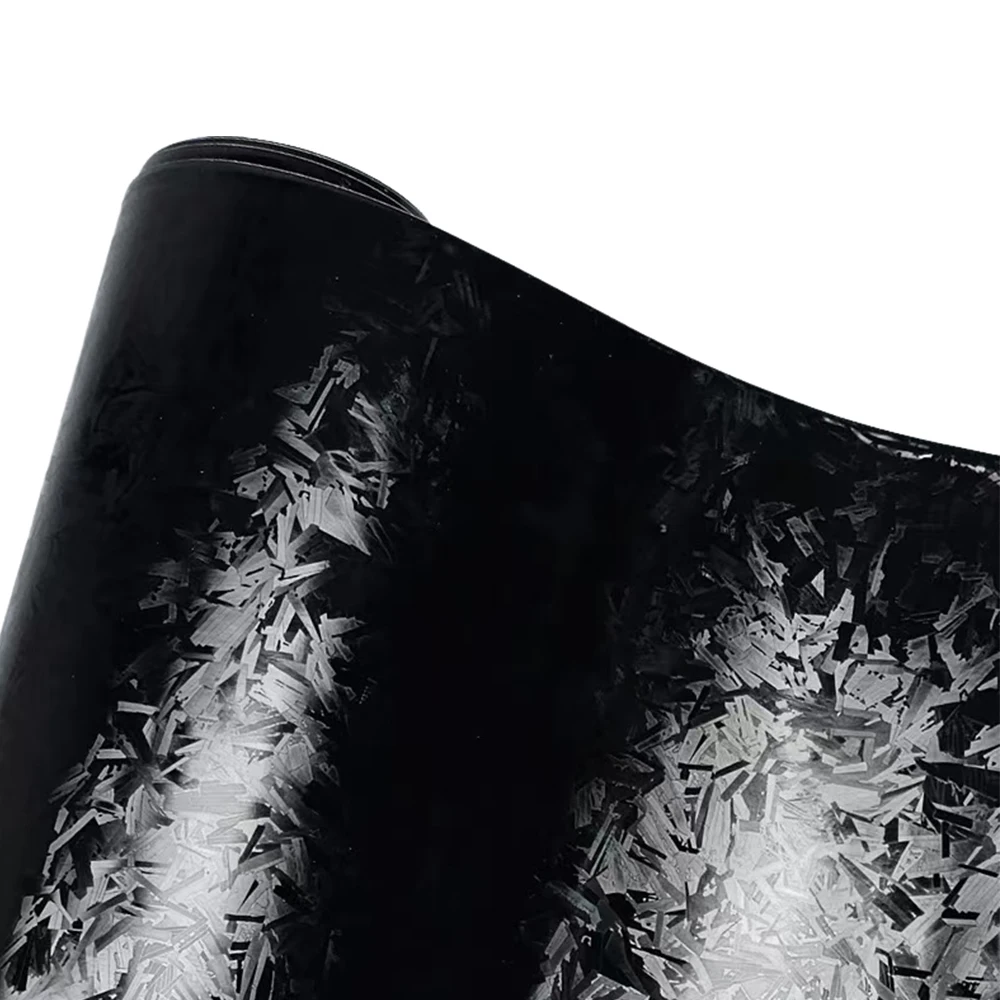 

XAP Forged Silver Vinyl Wrap Supplies 1.52x18m High Glossy Silver Wrap Car Outer Film Vinyl Car Removable Wrap