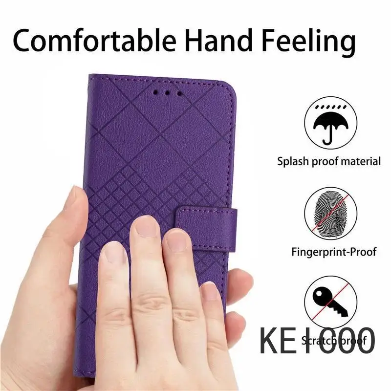 F6 Cases Soft Silicone Leather Wallet Flip Case for Xiaomi Poco F6 Pro PocoF6 PocoM6 4G C61 C65 PocoX6 5G 2024 Coque Phone Cover image 6