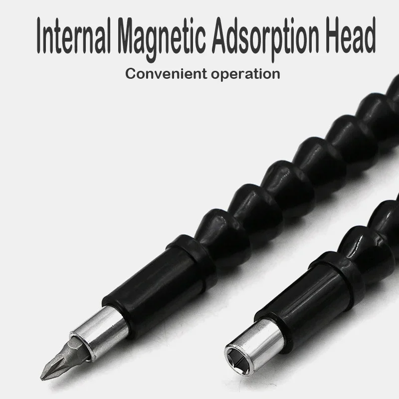 295mm 360 degrees Screwdriver Bend Universal Adapter Extension Rod Drill Bit Flexible Shaft Electrical Tool Accessories