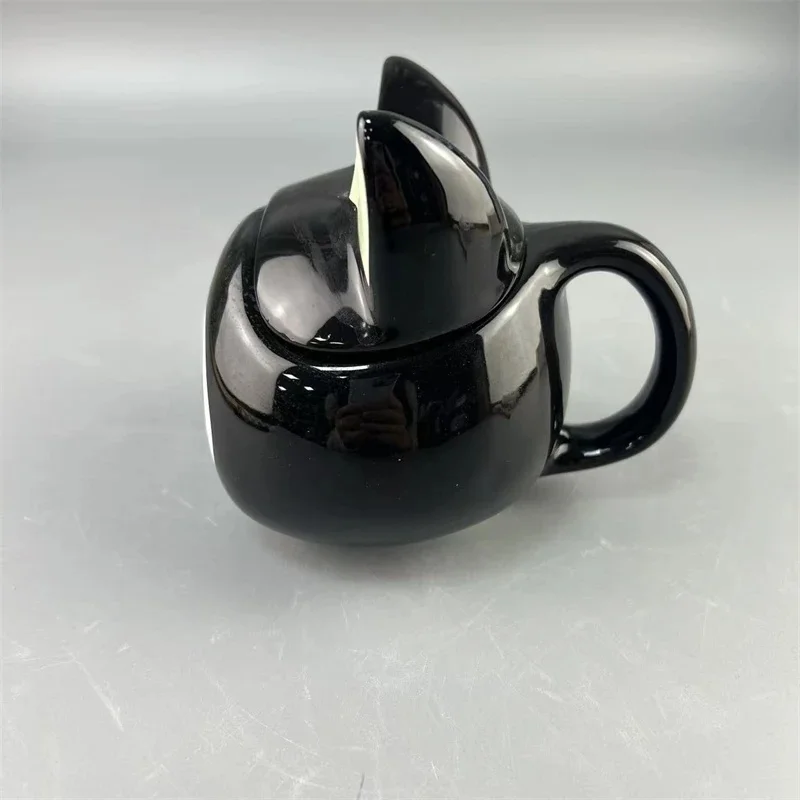 Ceramic Cartoon Mug QVersion Cute Figurine Coffee Cup Kawaii Character Art For Home Office Desk Table Decor Gift For Women Teens
