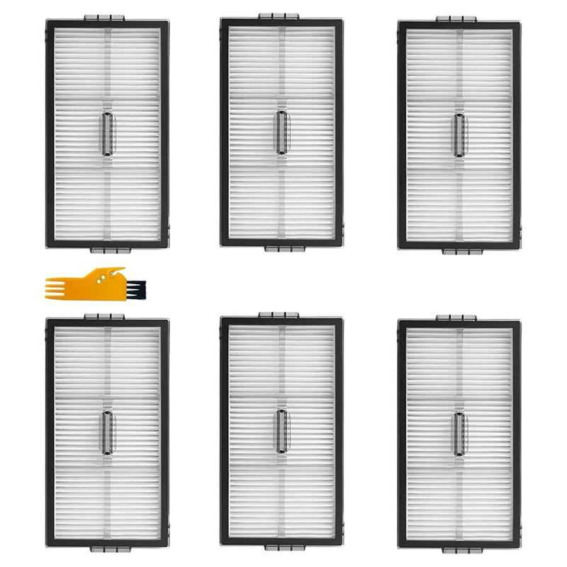 YCOC-Juego de accesorios de filtro Hepa de repuesto para piezas de aspiradora Roborock Saros 10R