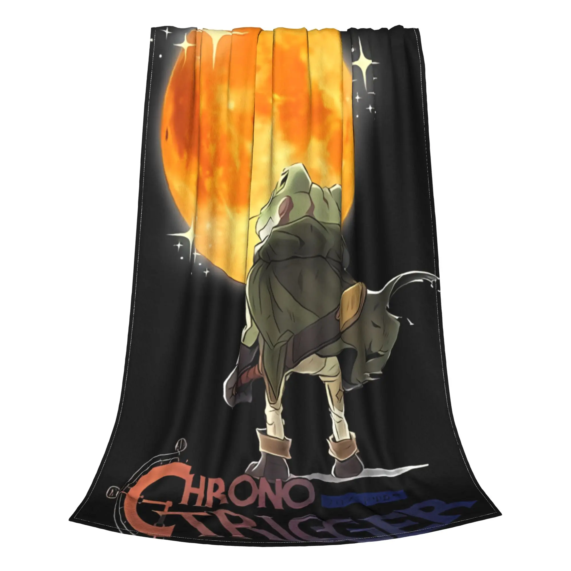1PC Home Cute Room Decor Kaeru Blanket Throw Blanket Chrono Trigger Novelty Warm Blanket All Season
