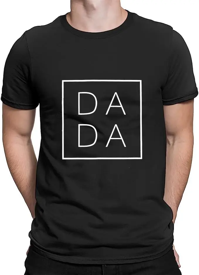 

Papa Shirt Funny Novelty Graphic Short-Sleeve Top DADA T-Shirt for Men