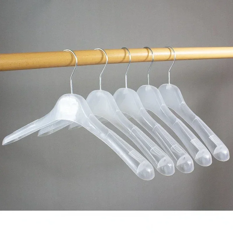 Japanese Simplicity Hangers Wide Shoulder Anti Slip Adult Suits Wardrobe Shops Hanging Clothes Rack Dress Pants Support Shelf