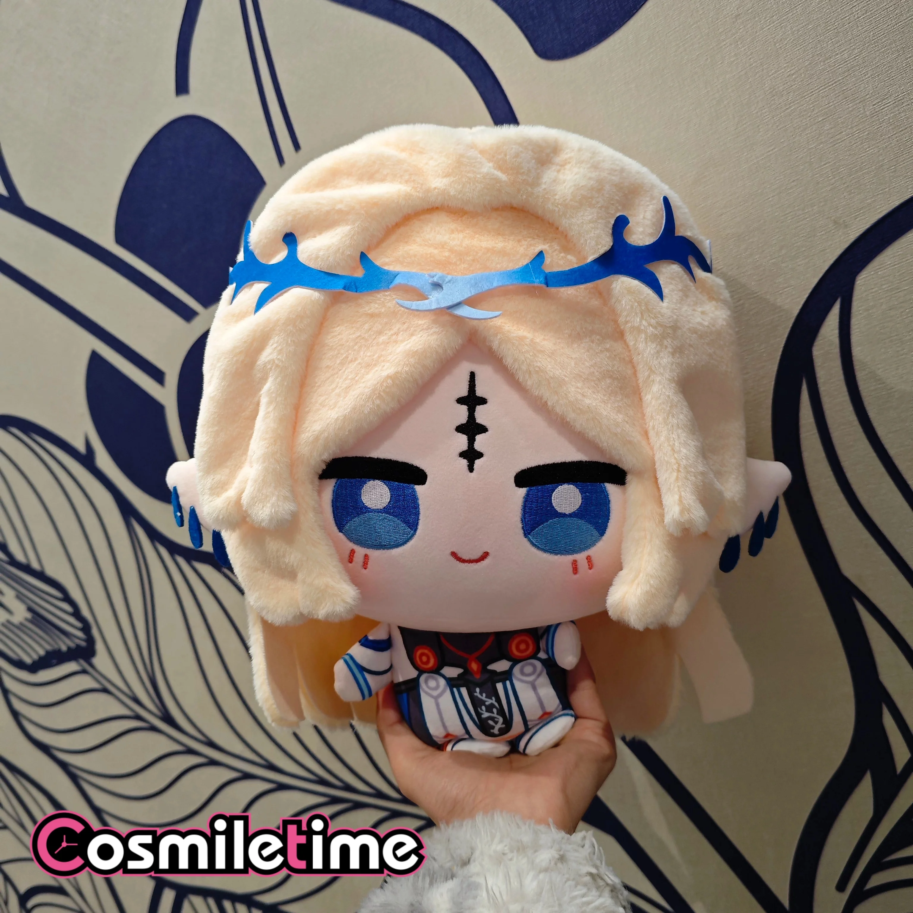 Wuthering Waves Luno 25CM Plush Doll Phrolova Soft Stuffed Plush Doll Double Sided Printed Collectible Figure Cartoon Desktop YZ