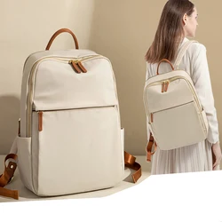 Sacs à dos légers pour femmes, sac de voyage d'affaires, sac à dos pour ordinateur portable 15 et 16, sac à dos pour ordinateur portable, sacs urbains étanches, nouveau luxe