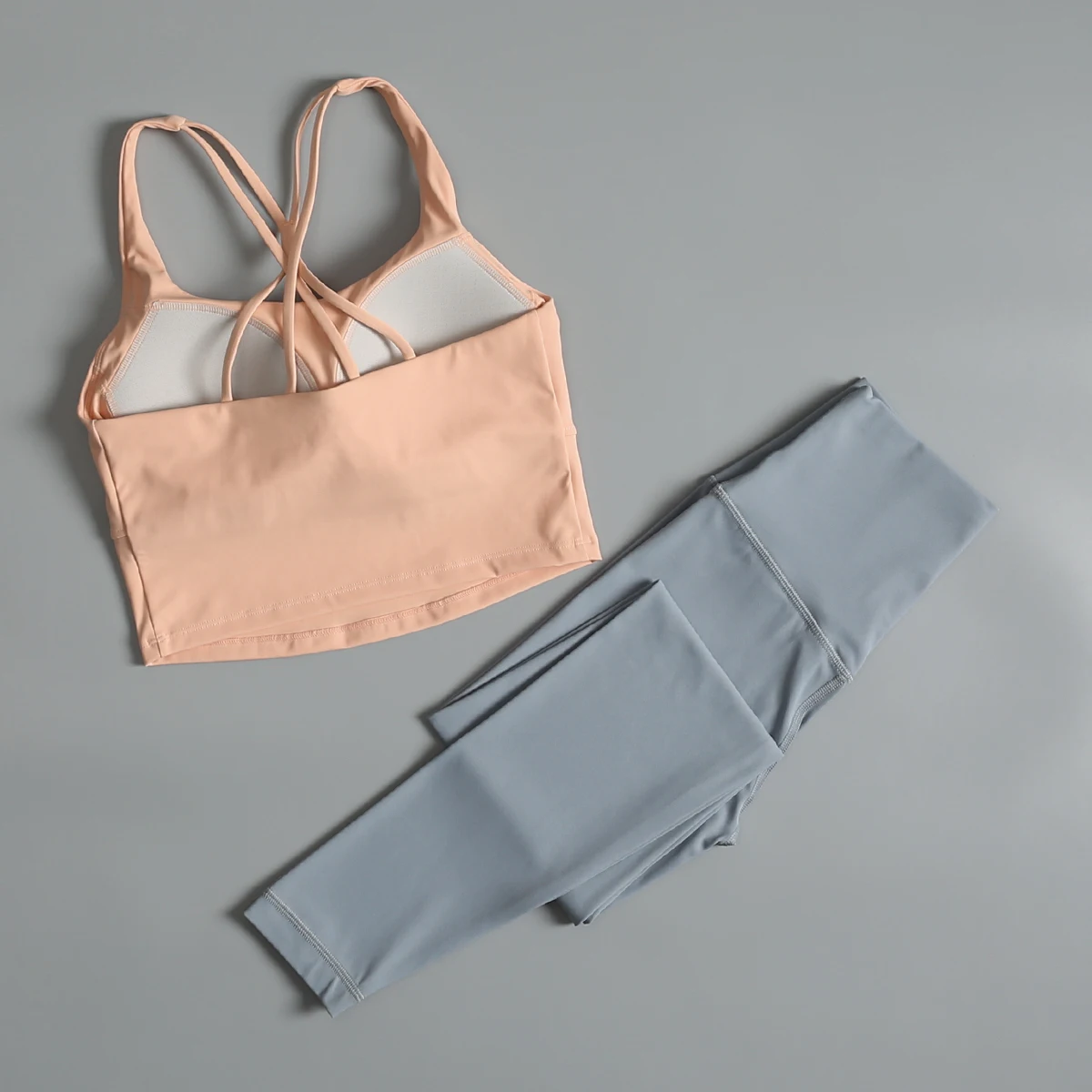 女性の夏の高価値ヨガスーツ耐衝撃一体型ベストハイエンドセンスピラティスプロスポーツフィットネススーツ