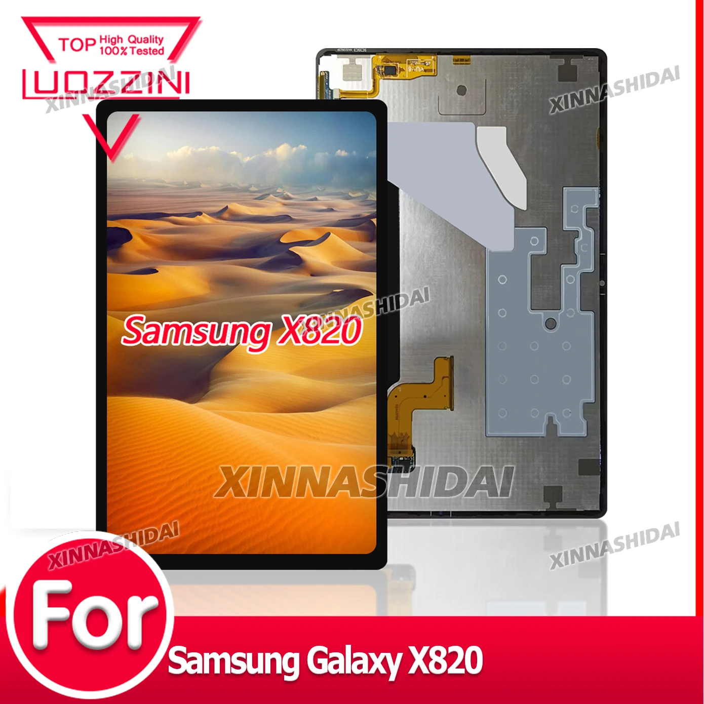 

Высокое качество для Samsung Galaxy Tab X820, ЖК-дисплей, сенсорная панель, экран, стекло, дигитайзер в сборе, замена для Samsung X820