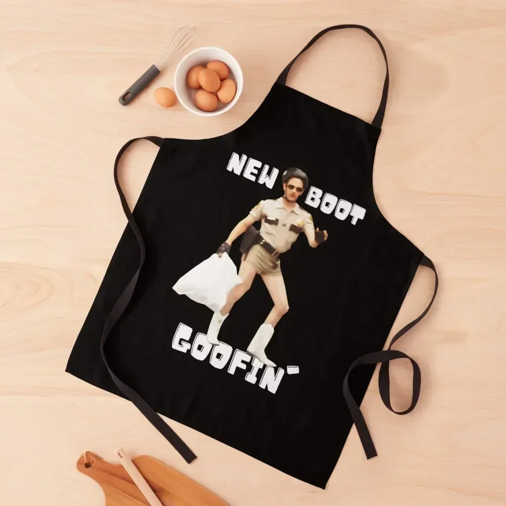 

New Boot Goofin Funny New Boot Goofin_ Lt Dangle Apron For Woman professional hairdresser Customizable Beauty Apron