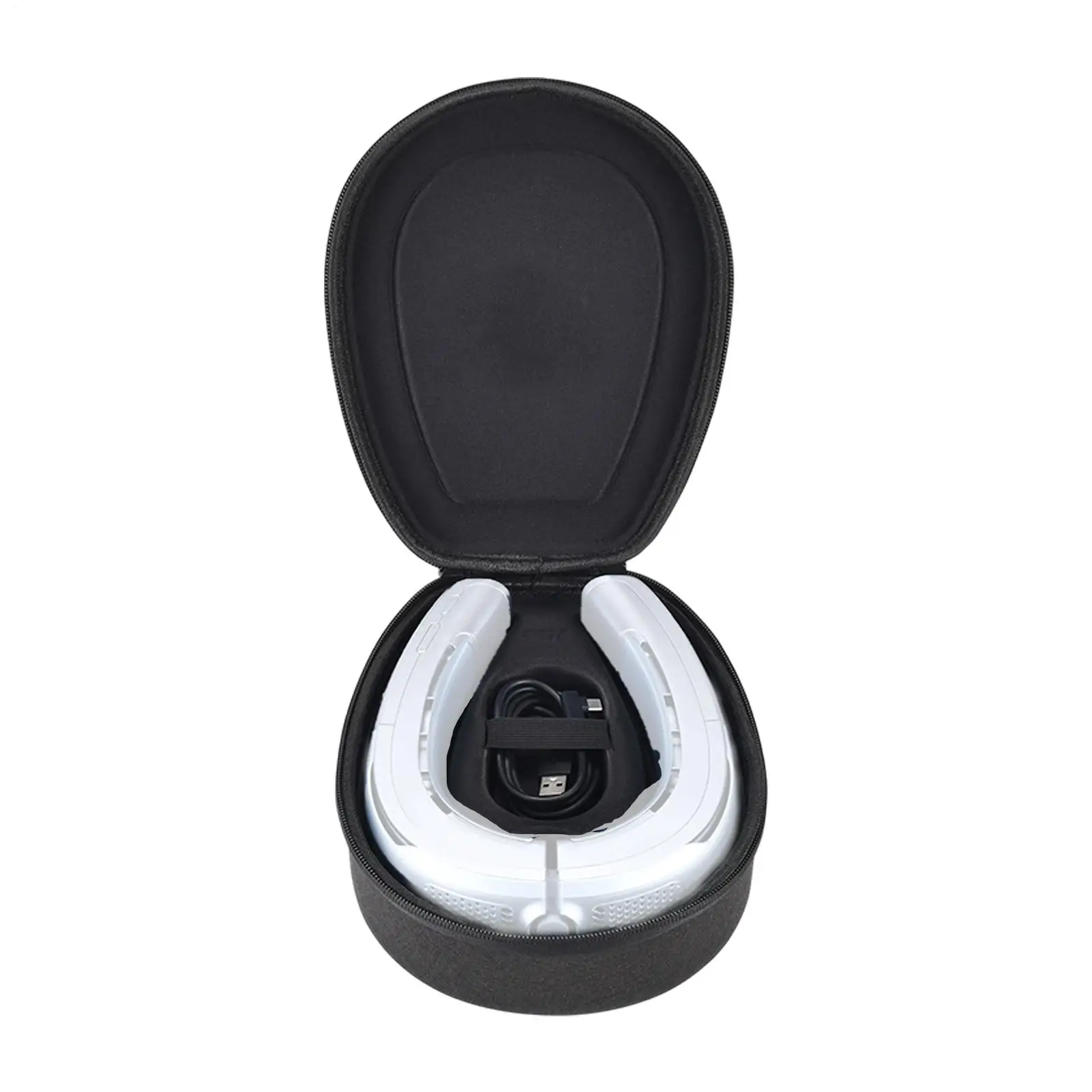 Fan Carrying Case Protective EVA Shockproof Lightweight Storage Bag Portable EVA Fan Carrying Case for Home Office Commute