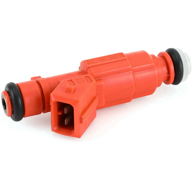 4 قطعة حاقن الوقود قطع غيار السيارات البلاستيك + المعدن ل ألفا روميو 156 147 1.6 2.0 2002-2004 0280155769 حاقن الوقود فوهة-A02G #5