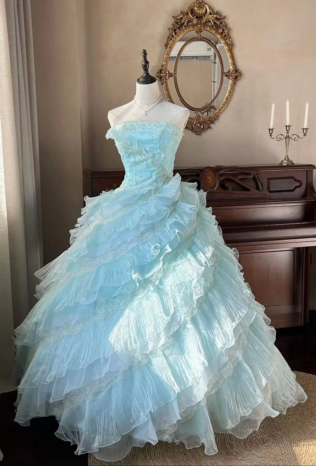 Princess Customized Wedding Dress Real Photo Original Design 15 Quinceanera Dress Evening Dress Prom Dress vestidos de novia