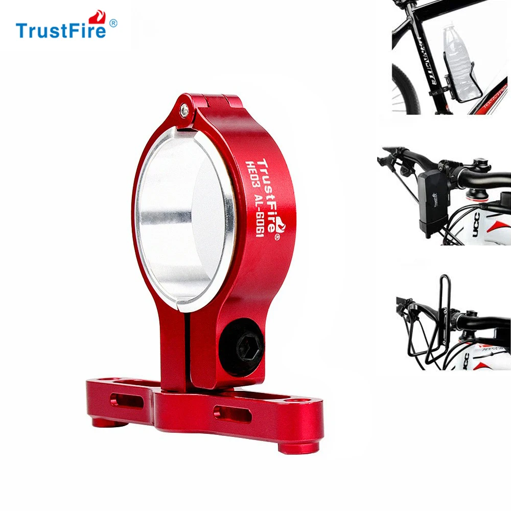 Trustfire HE03 Bicycle Bottle Holder Accessories Multifunctional Mountain Road Bike Handlebar Mount 100% Aluminum Alloy Bracket