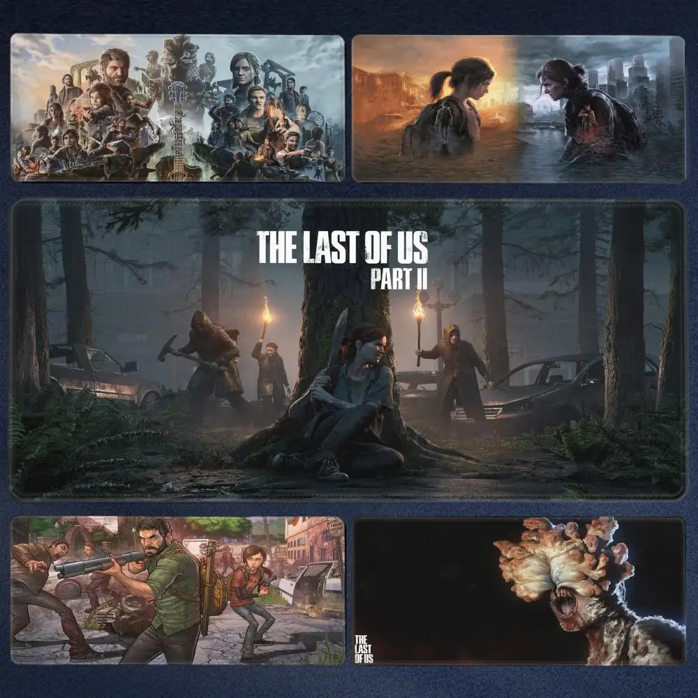 

The Last Of Us 2 Custom HD Mouse Pad Natural Rubber Anime Anti-slip Gamer Soft Carpet Home Mouse Mat MousePads Keyboard Pad
