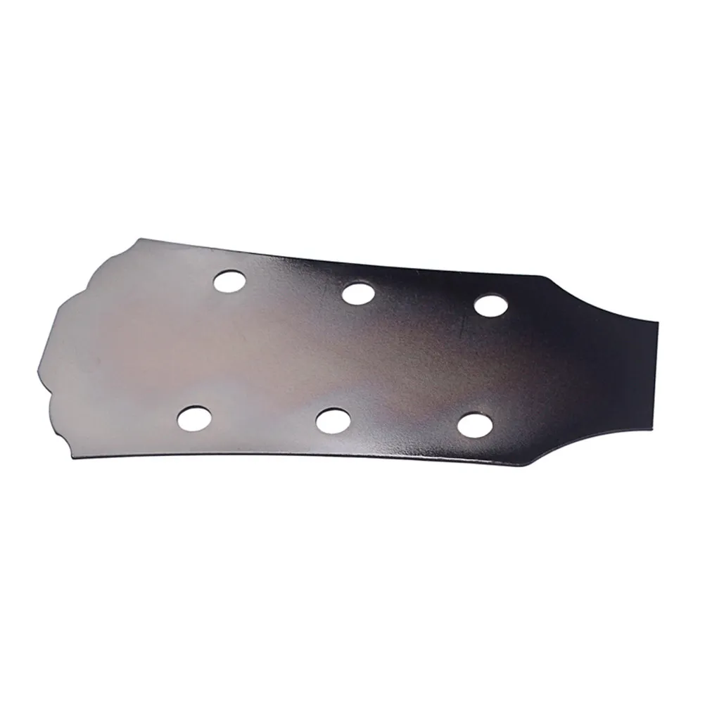 Premium Steel Guitar Headstock Template Replacement for Electric Acoustic Guitar Ukulele Luthier Repair Decorative Headstock