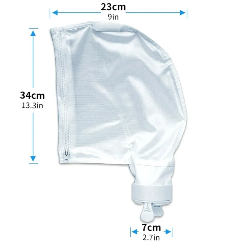 【Big Sale !!】Spa Part Nylon Mesh Pool Cleaner All Purpose Bag For Polaris 280, 480 Cleaner Swimming Pool Filter Bag