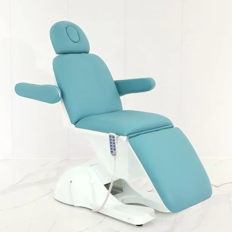 Electric Tattoo Embroidery Beauty Bed Lifting Salon Dental Bed Folding Medical Equipment for Professional Use