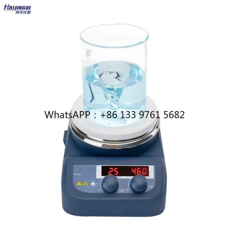WSQ Digital Magnetic Stirrer Heating Function High Efficiency Heating Plate Uniform Mixing OEM Customizable 5L Capacity for 5