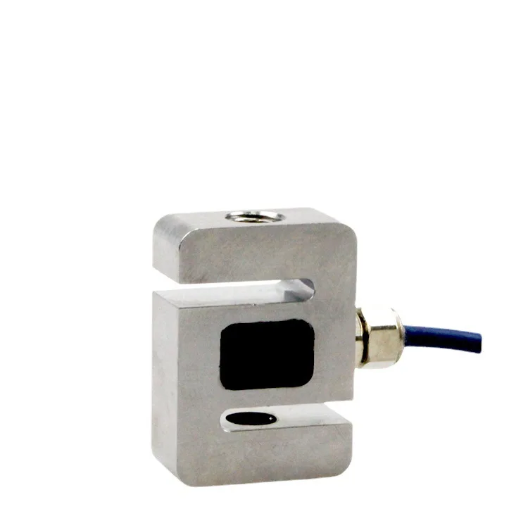 Force sensor, electronic batching scale, hook scale